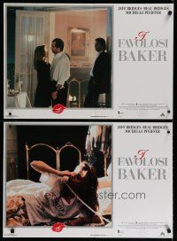 8g082 FABULOUS BAKER BOYS set of 6 Italian photobustas '90 the Bridges, sexy Michelle Pfeiffer!
