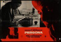 8g088 PERSONA Italian photobusta '66 close up of Liv Ullmann & Bibi Andersson, Bergman classic!