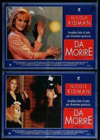 8g084 TO DIE FOR set of 6 Italian photobustas '95 sexy Nicole Kidman just wants a little attention!