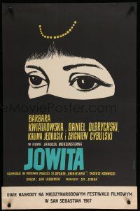 8g371 JOVITA Polish 23x33 '67 Daniel Olbrychski, Barbara Lass, Stachurski art of woman's eyes!