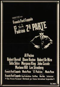 8g022 GODFATHER PART II South American '74 Al Pacino in Francis Ford Coppola classic crime sequel!