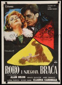 8g160 ROCCO & HIS BROTHERS Yugoslavian '60 Luchino Visconti's Rocco e I Suoi Fratelli!