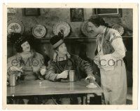 8h155 BOHEMIAN GIRL 8x10.25 still '36 waiter stares at Stan Laurel & Oliver Hardy as gypsies!