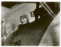 8h239 DAWN PATROL 7.25x9.75 still '38 best close up of pilot Errol Flynn in his airplane!