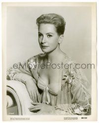 8h247 DEBORAH KERR 8.25x10.25 still '59 c/u in sexy low-cut dress from Count Your Blessings!