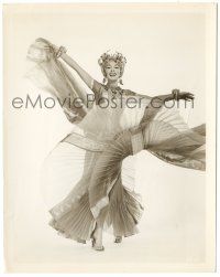 8h263 DOLORES GRAY 8x10.25 still '55 full-length in wild dress & headpiece from Kismet!