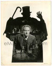 8h273 DR. JEKYLL & MR. HYDE 8x10.25 still '41 cool image of Spencer Tracy in Mr. Hyde silhouette!