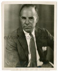 8h379 GREGORY LA CAVA 8.25x10.25 still '30s waist-high portrait of the Paramount director in suit!