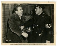 8h409 HOSTAGES 8.25x10 still '43 c/u of William Bendix getting punched in the stomach by a Nazi!
