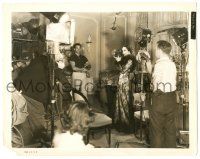 8h547 LANCER SPY candid 8x10.25 still '37 Dolores del Rio shoots the director with her color camera!