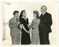 8h570 LIFE BEGINS FOR ANDY HARDY deluxe 8x10 still '41 Rooney, Garland, Dane & Stone by C.S. Bull!