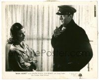 8h608 MAN HUNT 8.25x10 still '41 smoking Walter Pidgeon & Joan Bennett, directed by Fritz Lang!
