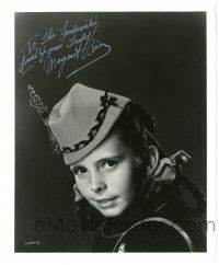 8h017 MARGARET O'BRIEN signed 8.25x10 REPRO still '80s image of the star from The Canterville Ghost!