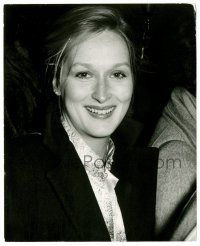8h638 MERYL STREEP 8x10 still '70s super young smiling close portrait of the future superstar!