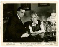 8h645 MINISTRY OF FEAR 8x10.25 still '44 Fritz Lang, c/u of Ray Milland & Marjorie Reynolds!