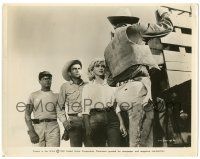 8h648 MISFITS 8x10.25 still '61 Marilyn Monroe, Eli Wallach & Montgomery Clift w/ Gable on truck!