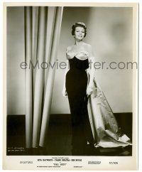 8h695 PAL JOEY 8x10 still '57 full-length sexy Rita Hayworth modeling a pretty gown!