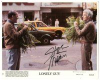 8h008 STEVE MARTIN/CHARLES GRODIN signed 8x10 mini LC #3 '84 in a great scene from The Lonely Guy!