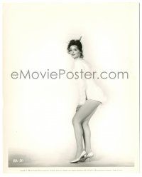 8h897 TINA LOUISE 8.25x10 still '58 full-length in sexiest bunny costume when making The Hangman!