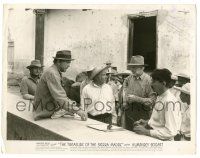 8h912 TREASURE OF THE SIERRA MADRE 8x10.25 still '48 Humphrey Bogart, Holt & Huston buy burros!