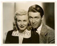 8h947 VIVACIOUS LADY 8.25x10 still '38 best portrait of Ginger Rogers & James Stewart by Miehle!