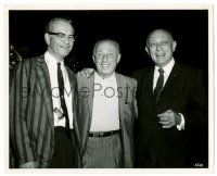 8h960 WHERE THE BOYS ARE candid 8.25x10 still '61 director, producer & president of MGM on set!