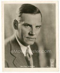 8h950 WALTER HUSTON 8x10.25 still '30s head & shoulders portrait in suit & tie by Richter!