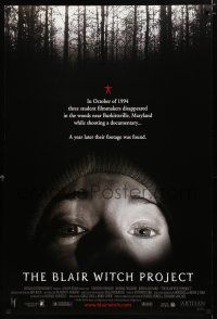 8j107 BLAIR WITCH PROJECT DS 1sh '99 Daniel Myrick & Eduardo Sanchez horror cult classic!