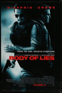 8j113 BODY OF LIES advance DS 1sh '08 Ridley Scott, Leonardo DiCaprio, Russell Crowe