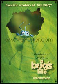 8j132 BUG'S LIFE advance DS 1sh '98 cute Walt Disney/Pixar CG insect cartoon!