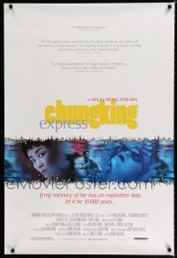 8j156 CHUNGKING EXPRESS DS 1sh '96 Kar Wai's Chong qing sen lin, Brigitte Lin, cool montage image!