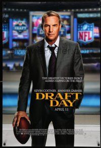 8j213 DRAFT DAY advance DS 1sh '14 greatest victories don't happen on the field, Kevin Costner!