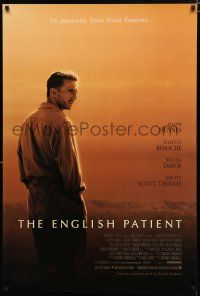 8j228 ENGLISH PATIENT 1sh '96 Ralph Fiennes, Best Picture winner directed by Anthony Minghella!