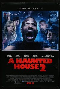 8j313 HAUNTED HOUSE 2 April 18 style advance DS 1sh '14 Wayans, Pressly, it'll scare 2 out of you!