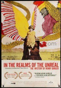 8j345 IN THE REALMS OF THE UNREAL DS 1sh '04 Jessica Yu, life of outsider artist Henry Darger!