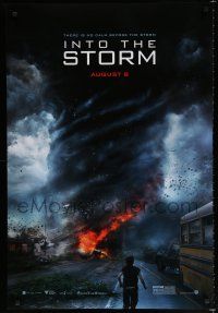8j358 INTO THE STORM teaser DS 1sh '14 Richard Armitage, tornado storm chaser action!