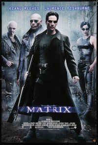 8j488 MATRIX video poster '99 Keanu Reeves, Carrie-Anne Moss, Laurence Fishburne, Wachowski!