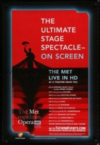 8j508 METROPOLITAN OPERA DS 1sh '00s the ultimate stage spectacle, on screen!