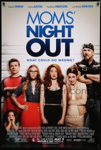 8j524 MOMS' NIGHT OUT advance DS 1sh '14 Sean Astin, Sarah Drew, Patricia Heaton, Trace Adkins!