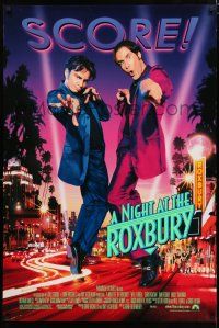 8j554 NIGHT AT THE ROXBURY DS 1sh '98 Will Ferrell, Chris Kattan, Saturday Night Live skit!