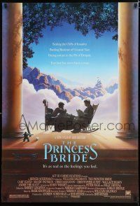 8j601 PRINCESS BRIDE 1sh '87 Rob Reiner classic as real as the feelings you feel, John Alvin art!