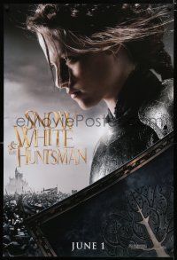 8j687 SNOW WHITE & THE HUNTSMAN teaser 1sh '12 cool image of Kristen Stewart!