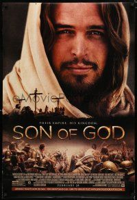 8j691 SON OF GOD style A advance DS 1sh '14 Diogo Morgado, Roma Downey, their empire, his kingdom!