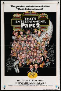 8j751 THAT'S ENTERTAINMENT PART 2 1sh '75 Fred Astaire, Gene Kelly & many MGM greats!