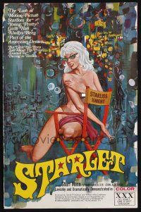 8k753 STARLET pressbook '69 David Friedman, art of sexy naked movie star by Ekaleri!