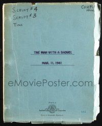 8k018 ACCENT ON LOVE final draft script Mar 11, 1941 screenplay by John Larkin, Man with a Shovel!