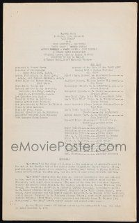 8k022 AIR FORCE trailer script '43 screenplay by Dudley Nichols, William Faulkner & Arthur Horman!