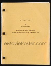 8k025 ALIEN 3 revised first draft script '92 abandoned screenplay by sci-fi author William Gibson!