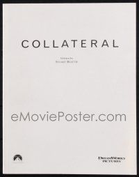 8k074 COLLATERAL script '04 screenplay by Stuart Beattie!