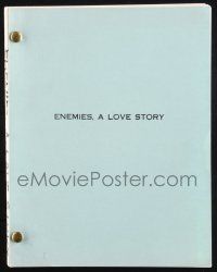 8k096 ENEMIES A LOVE STORY revised script May 12, 1989, screenplay by Roger Simon & Paul Mazursky
